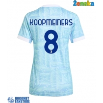 Juventus Teun Koopmeiners #8 Gostujuci Dres za Ženska 2025-26 Kratak Rukav